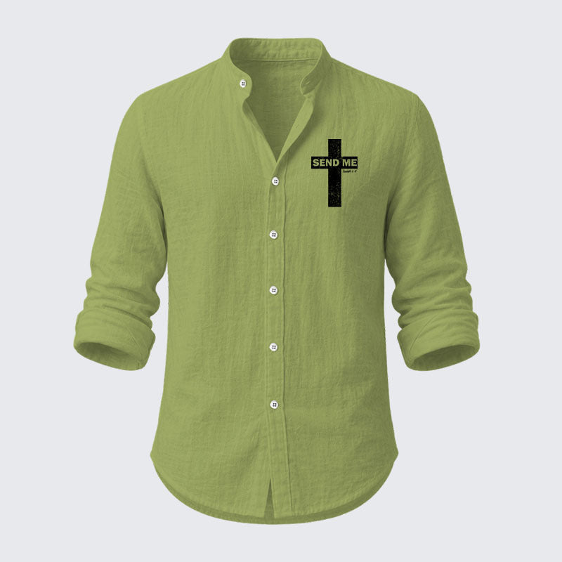 Send Me Isaiah 6:8 Resort Casual Shirt