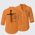 Jesus The Way The Truth The Life Resort Casual Shirt