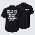 Send Me Isaiah 6:8 Short Sleeve Shirt