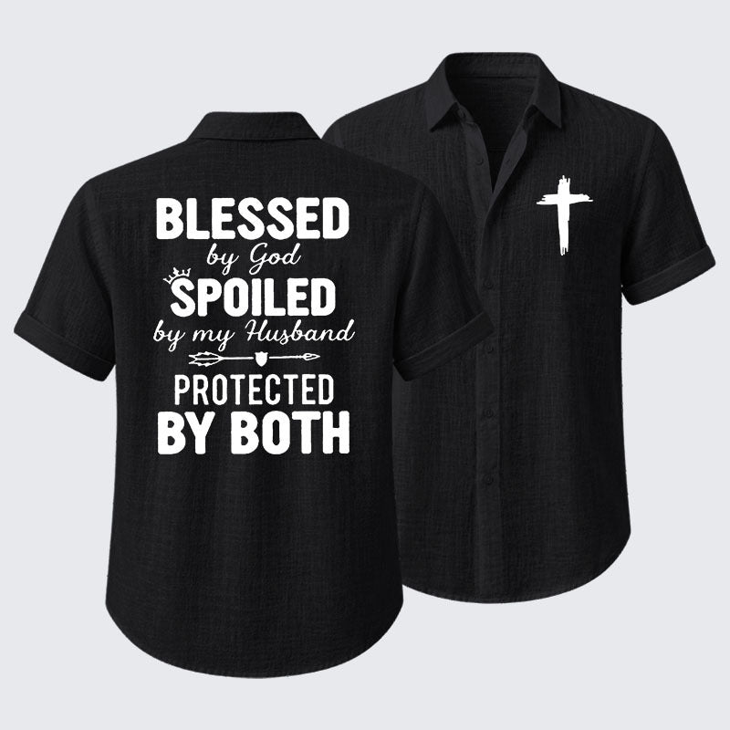 God Bless Short Sleeve Shirt