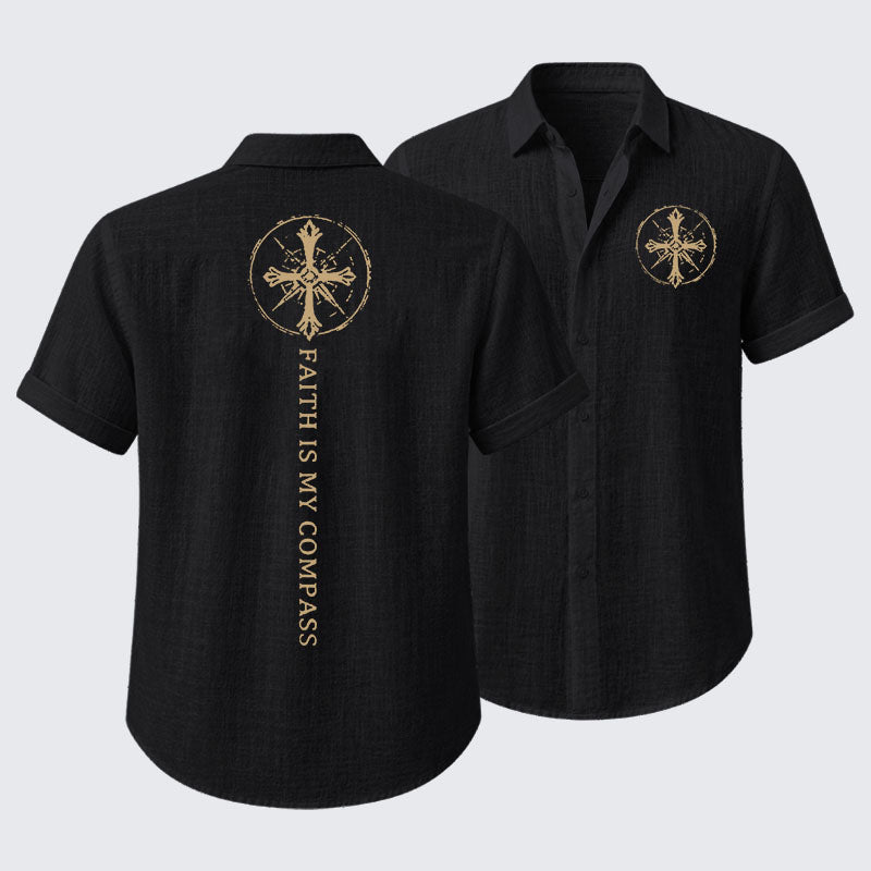 Faith Is My Compass Short Sleeve Shirt