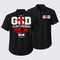 God Is Not Finished With Me Short Sleeve Shirt