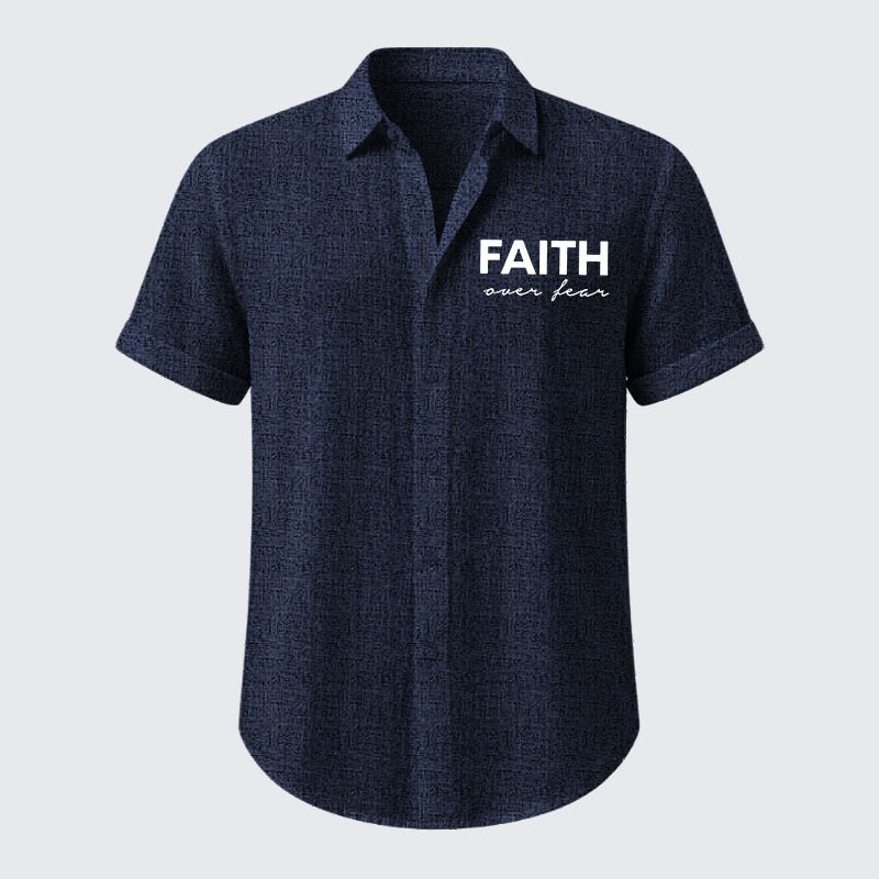 Faith over Fear Short Sleeve Shirt
