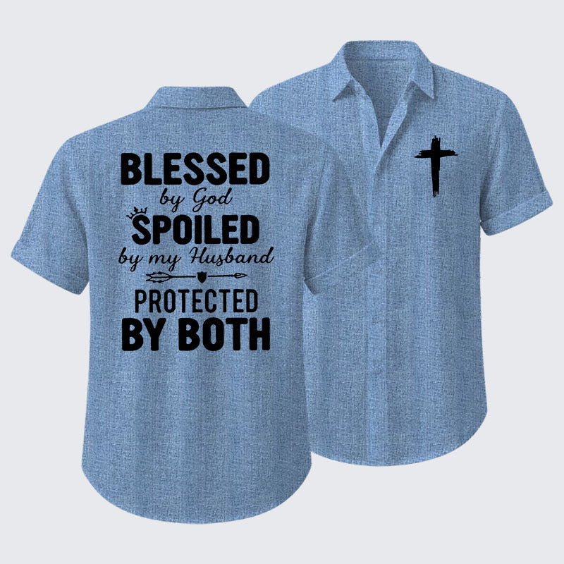 God Bless Short Sleeve Shirt