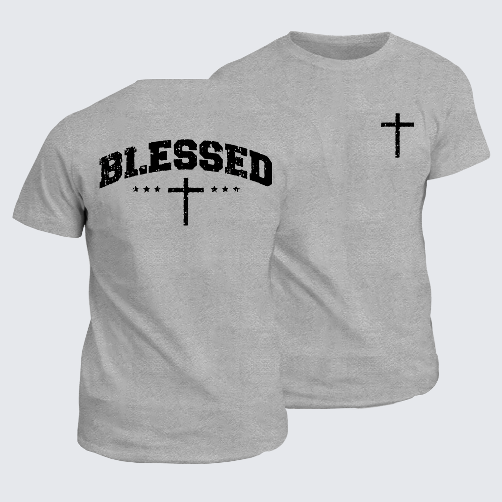 Classic Cotton Tee - Blessed Cross