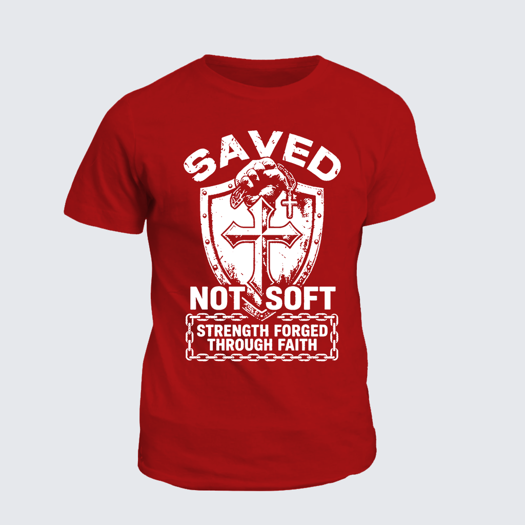 Classic Cotton Tee - Saved Not Soft