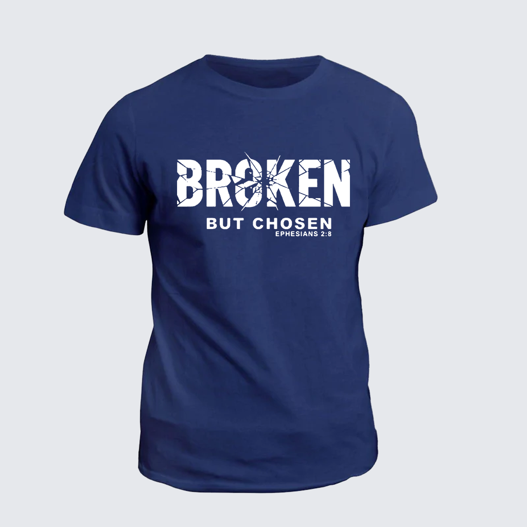 Classic Cotton Tee - Broken But Chosen