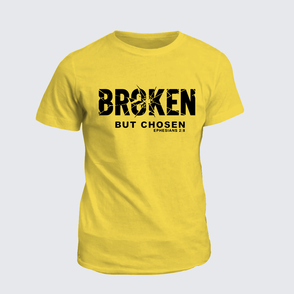 Classic Cotton Tee - Broken But Chosen