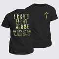 Classic Cotton Tee - I Don't Fight Alone ,He Has My Six,Isaiah 52:12