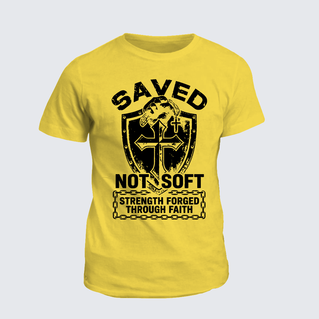 Classic Cotton Tee - Saved Not Soft