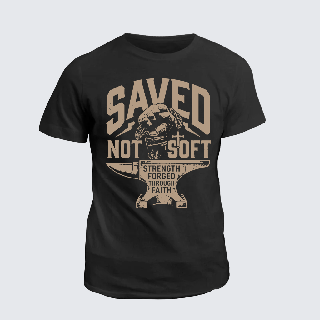 Classic Cotton Tee - Saved Not Soft
