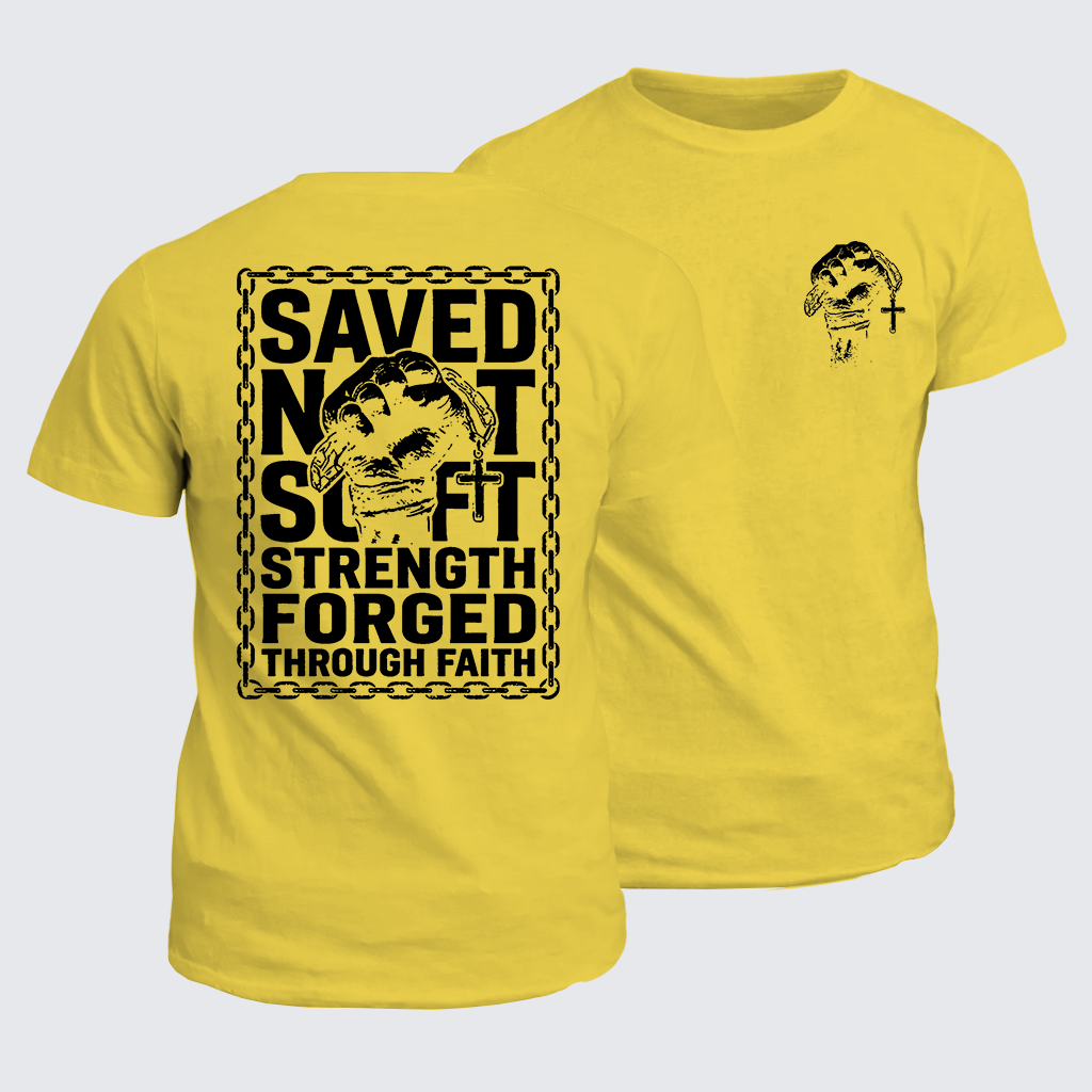 Classic Cotton Tee - Saved Not Soft