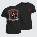 Classic Cotton Tee - Templar Knight Crusader Deus Vult