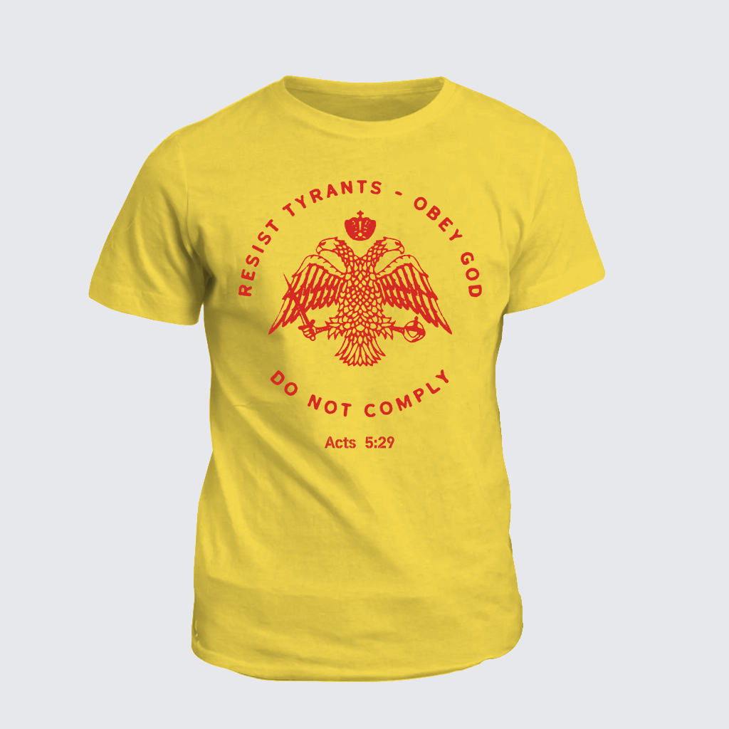 Classic Cotton Tee - Eastern Orthodox Christian Eagle