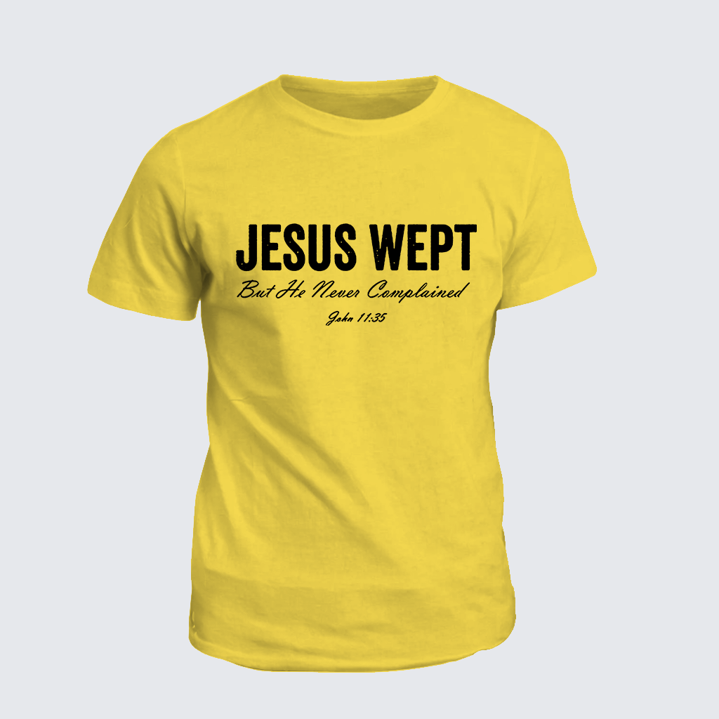 Classic Cotton Tee - Jesus Wept