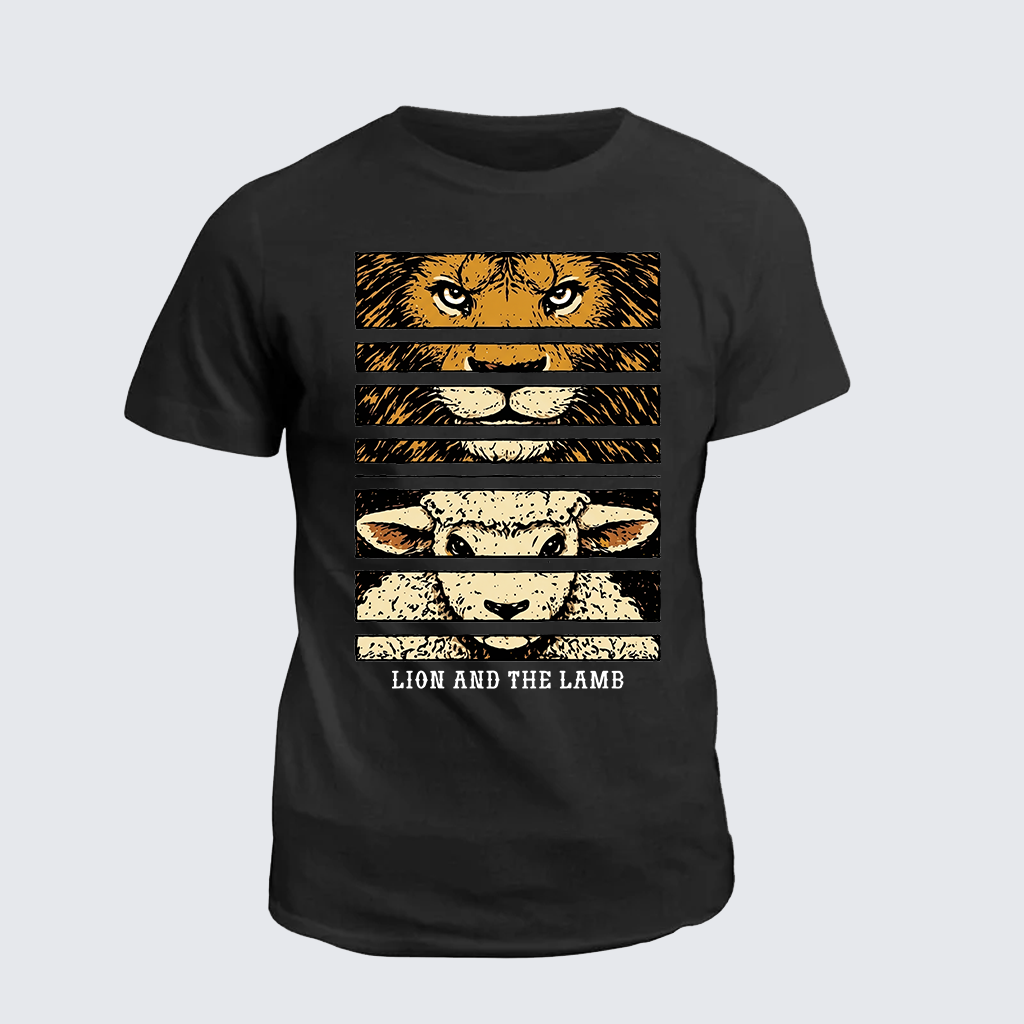 Classic Cotton Tee - Lion And The Lamb