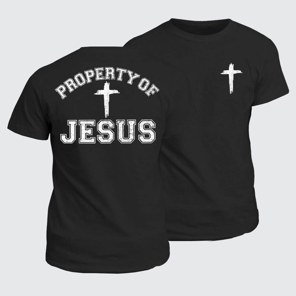 Classic Cotton Tee - Property of Jesus