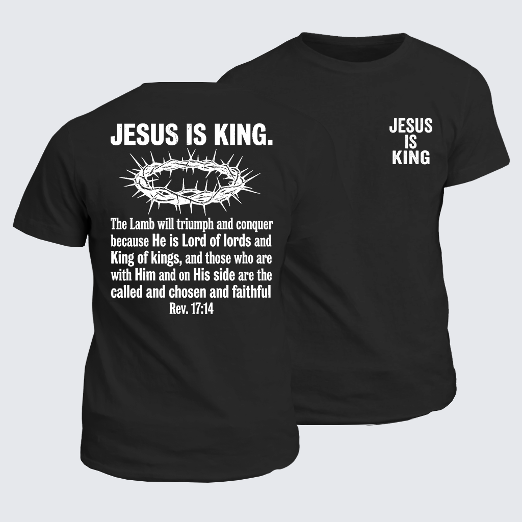 Classic Cotton Tee - Jesus is King