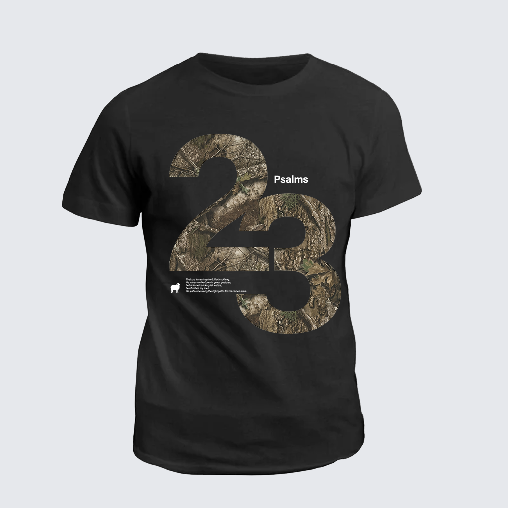Classic Cotton Tee - Psalm 23