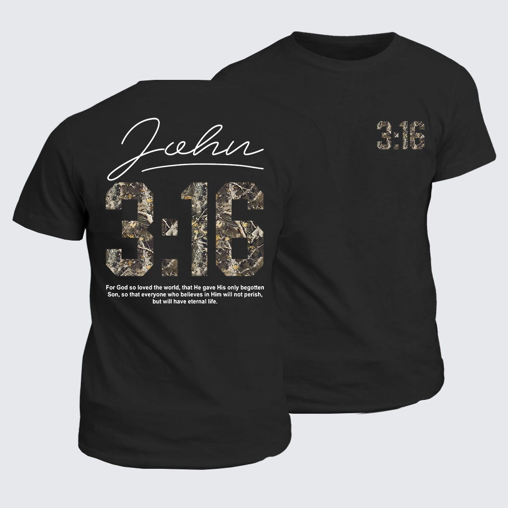 Classic Cotton Tee - John 3:16