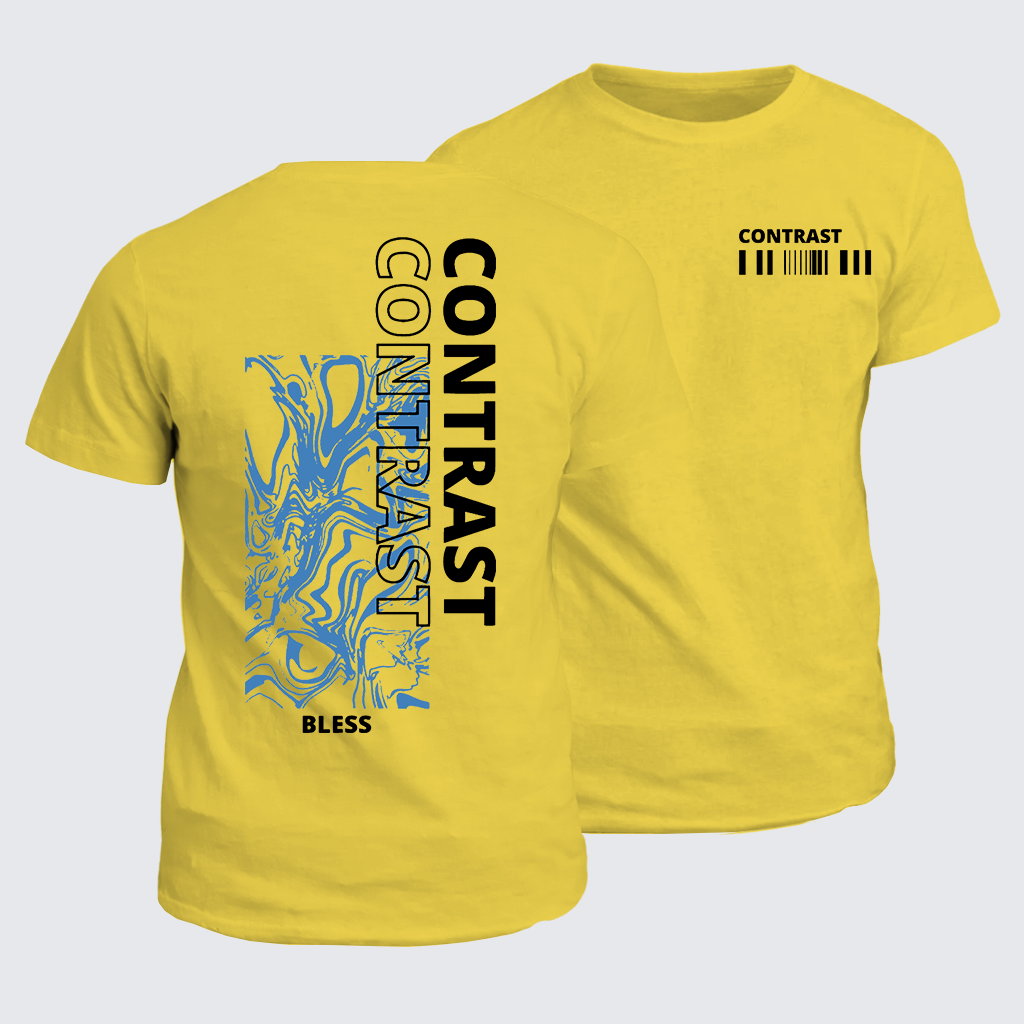 Classic Cotton Tee - Contrast