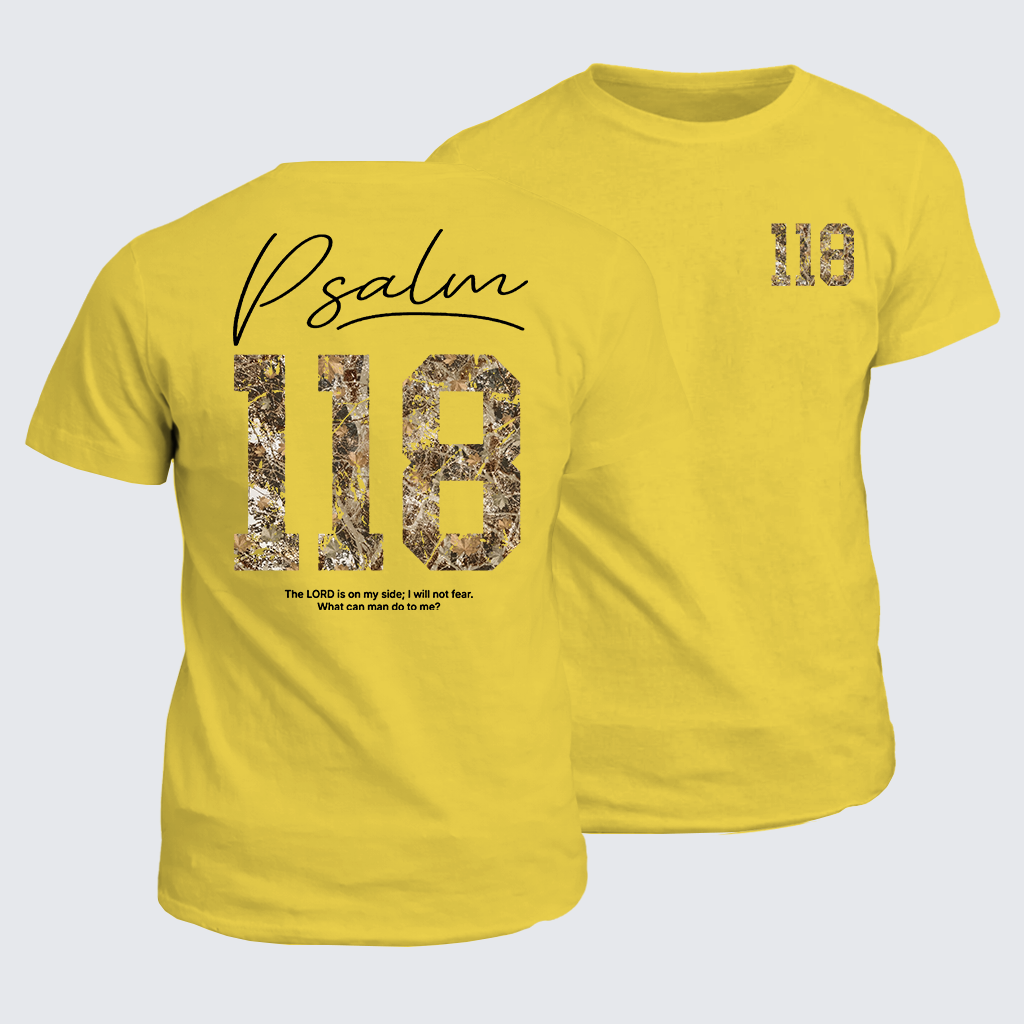 Classic Cotton Tee - Psalm 118