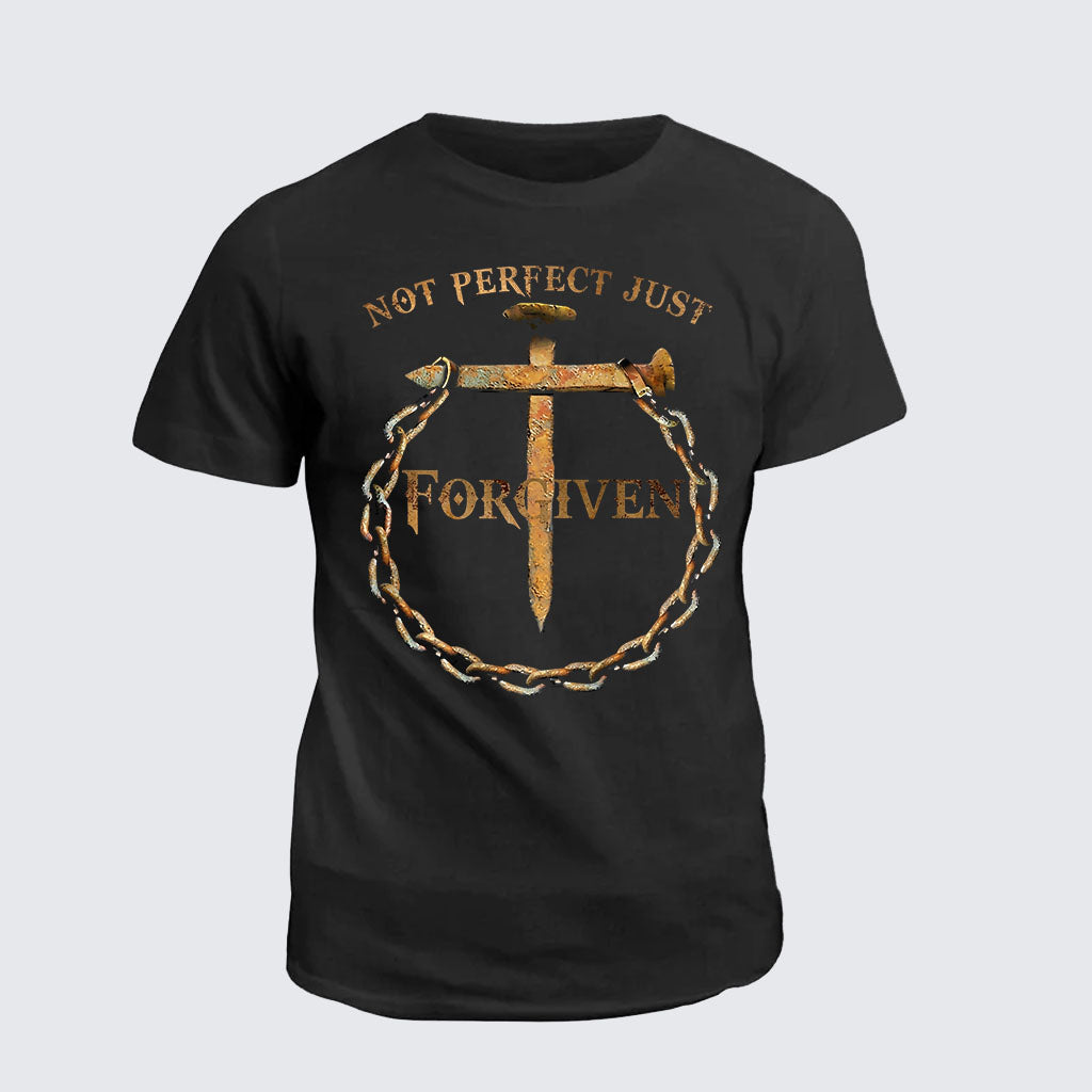 Classic Cotton Tee - Not Perfect Just Forgiven