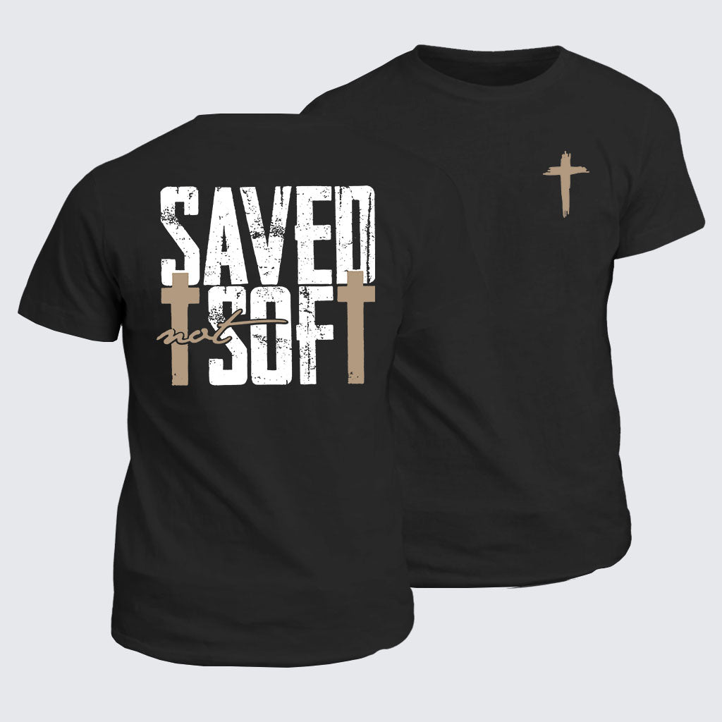 Classic Cotton Tee -  Saved Not Soft