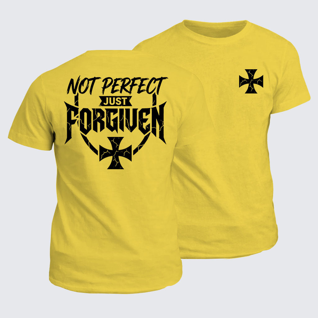 Classic Cotton Tee -  Not Perfect Just Forgiven