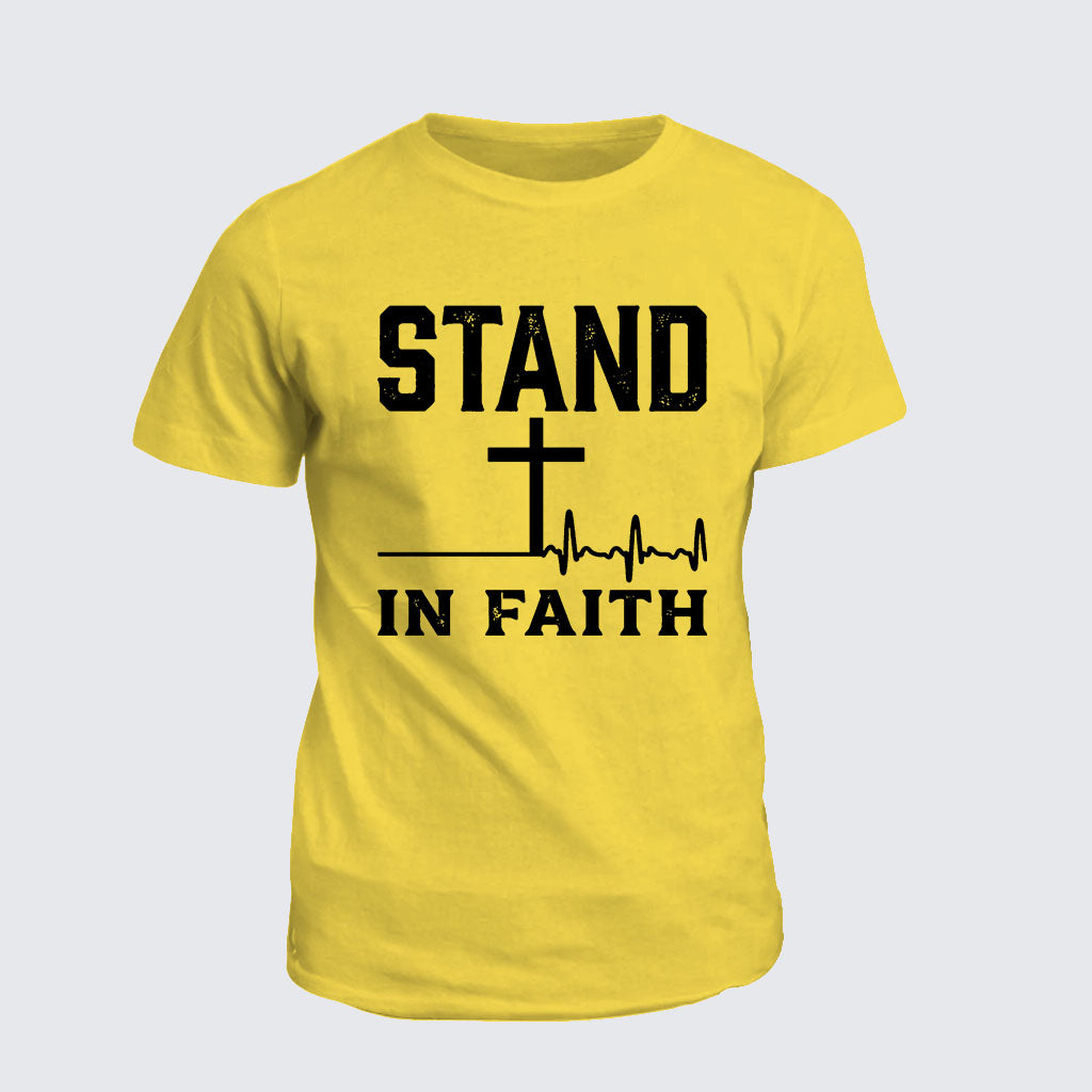 Classic Cotton Tee -  Stand In Faith