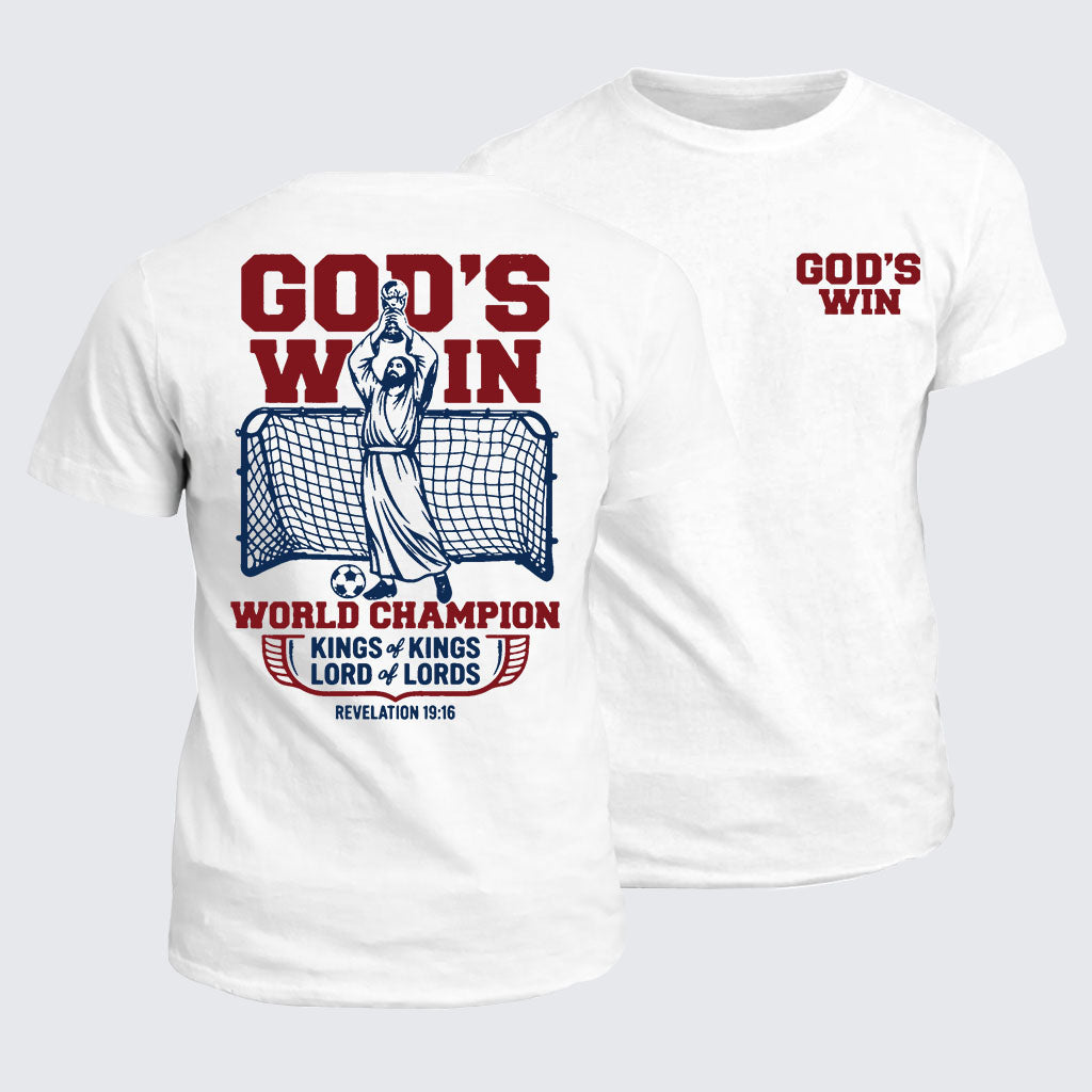 Classic Cotton Tee -  God's Win