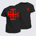 Classic Cotton Tee - Knights Templar Jerusalem Cross