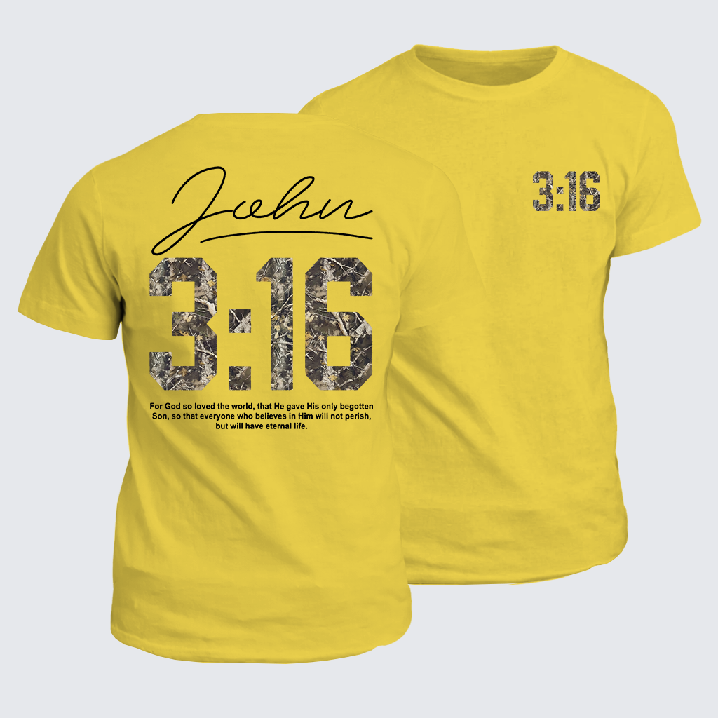 Classic Cotton Tee - John 3:16