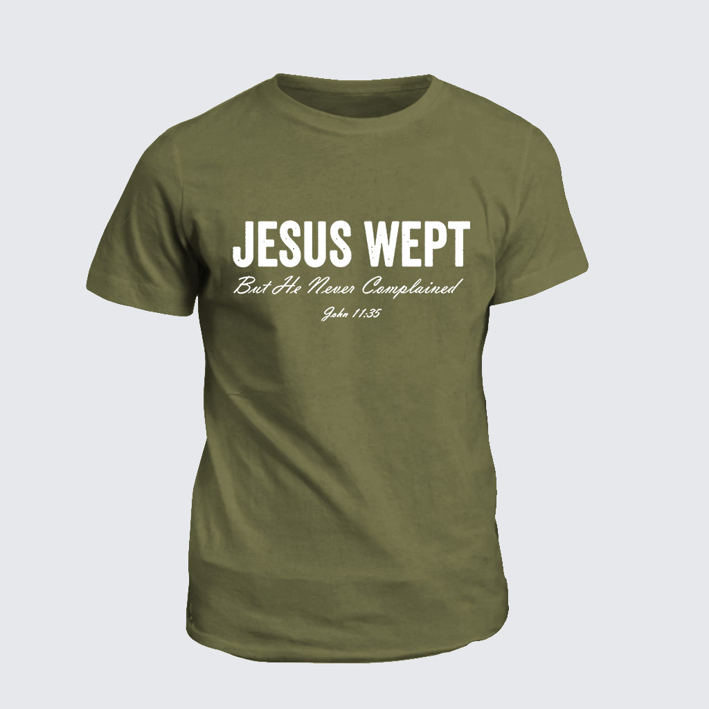 Classic Cotton Tee - Jesus Wept