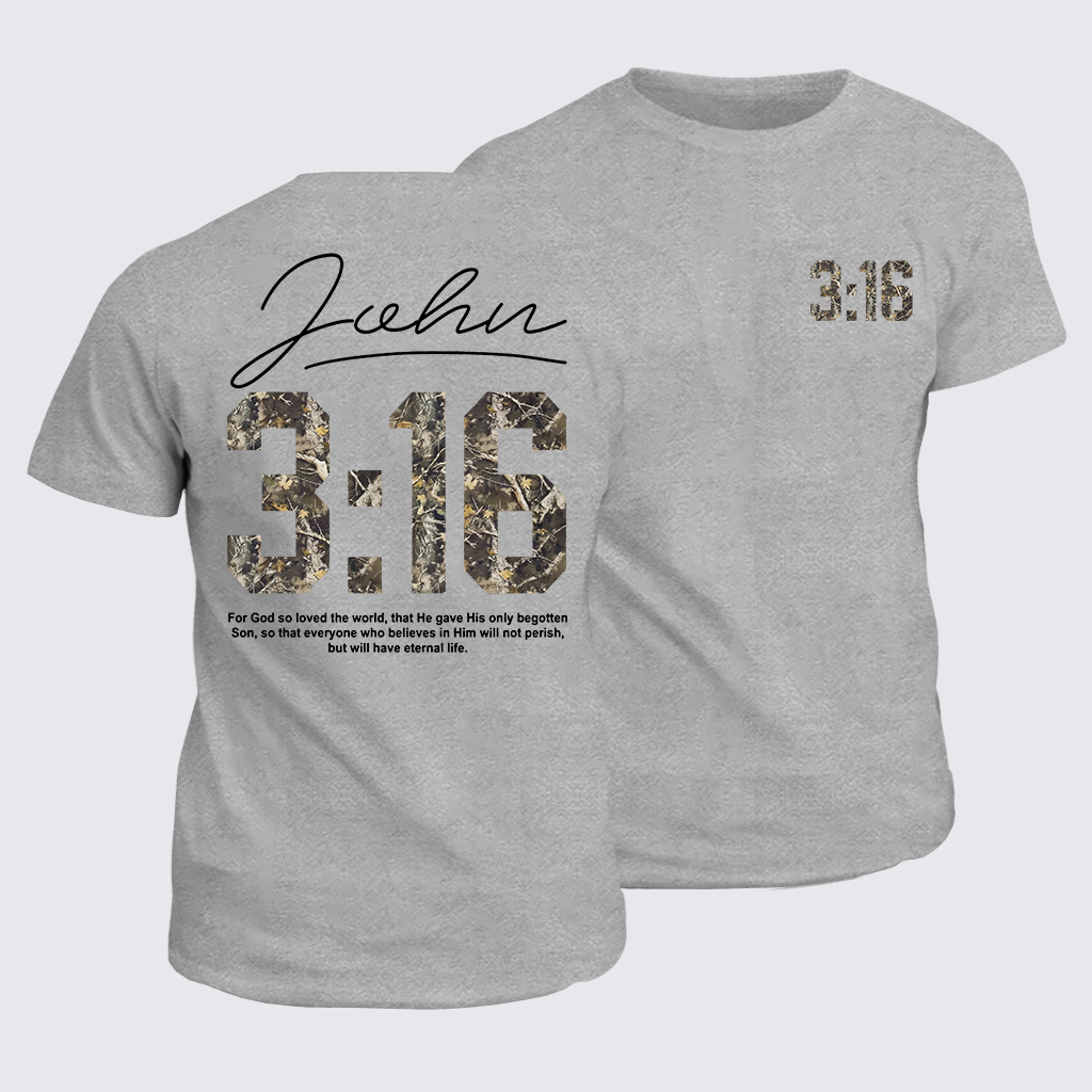 Classic Cotton Tee - John 3:16