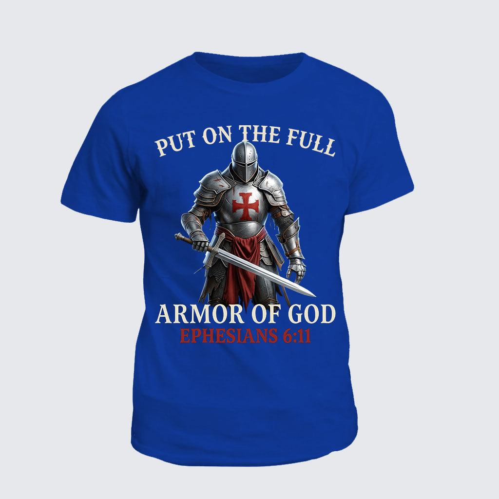Classic Cotton Tee - Put On The Full Armor Of God