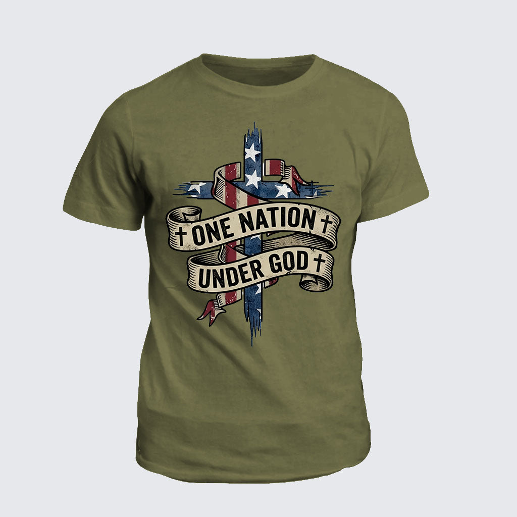 Classic Cotton Tee -  One Nation