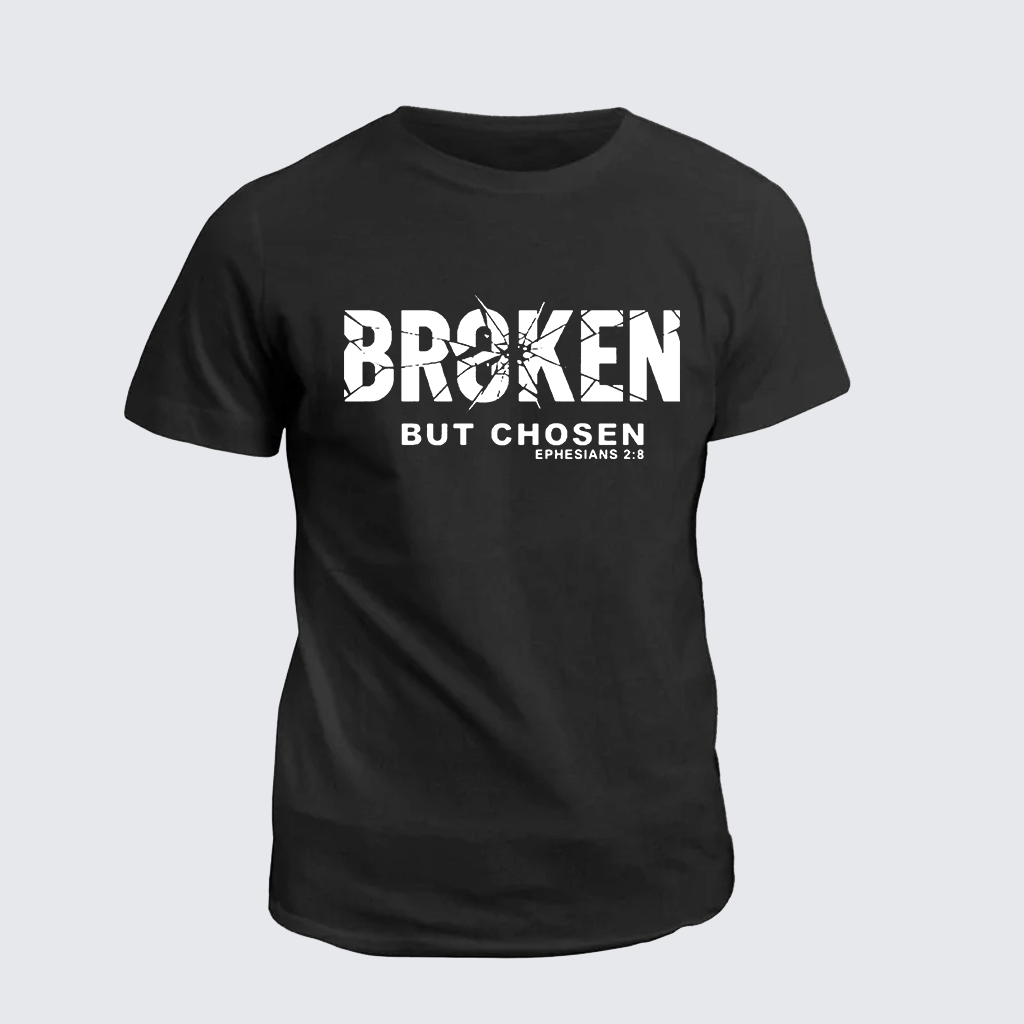 Classic Cotton Tee - Broken But Chosen
