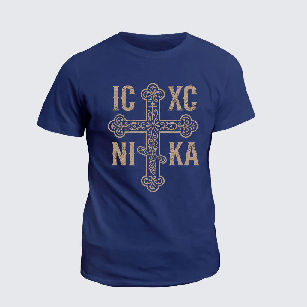 Classic Cotton Tee -  Eastern Orthodox Cross