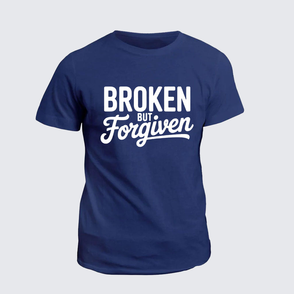 Classic Cotton Tee - Broken But Forgiven