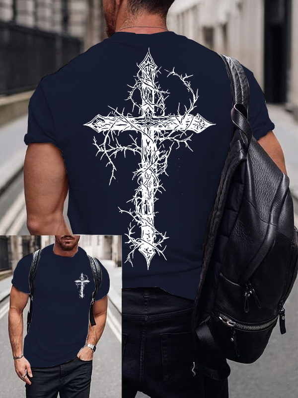 Classic Cotton Tee - Cross