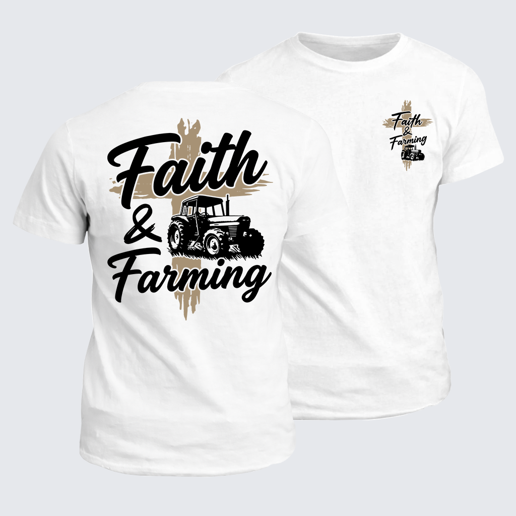 Classic Cotton Tee - Faith & Farming