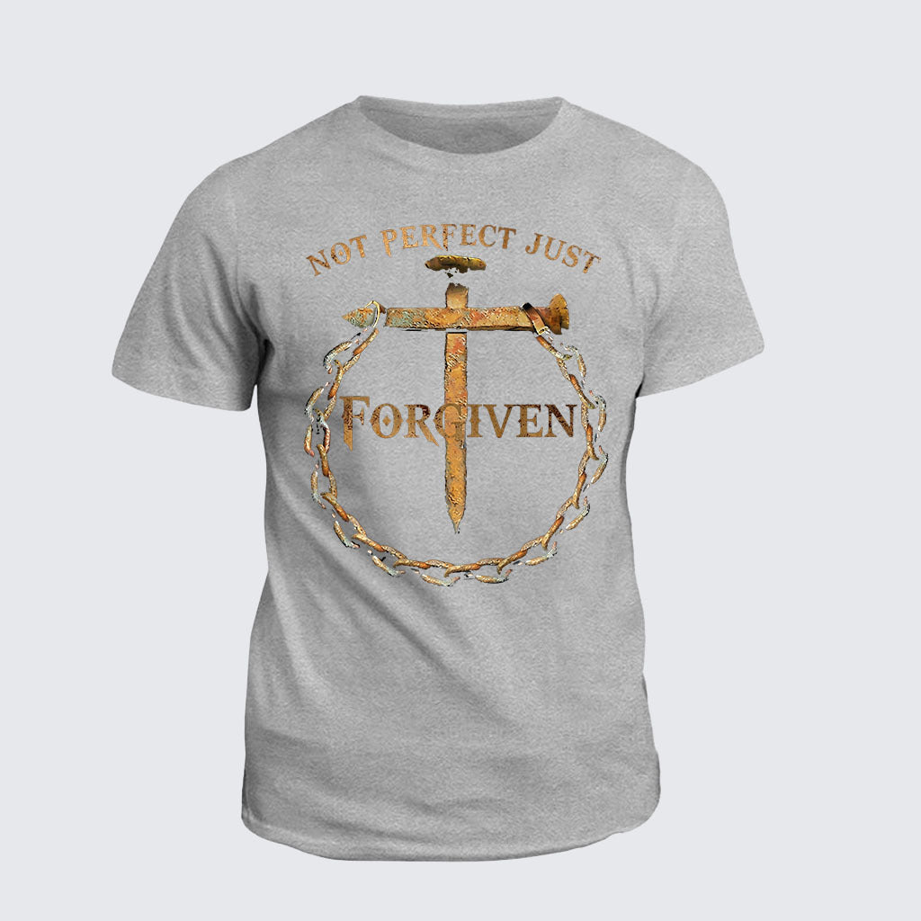 Classic Cotton Tee - Not Perfect Just Forgiven