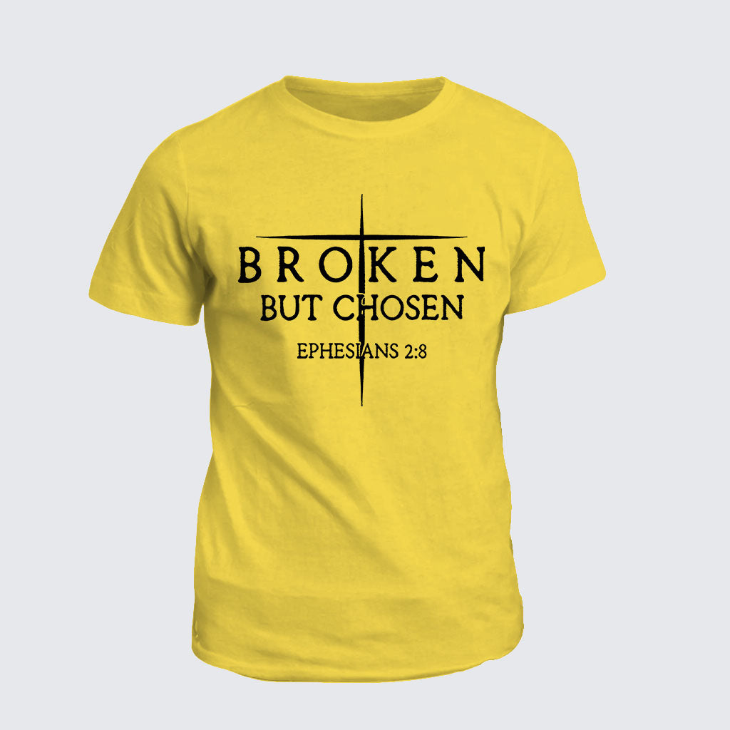 Classic Cotton Tee -  Broken But Chosen