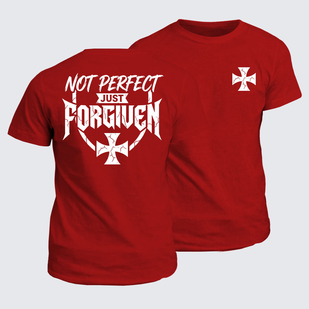 Classic Cotton Tee -  Not Perfect Just Forgiven