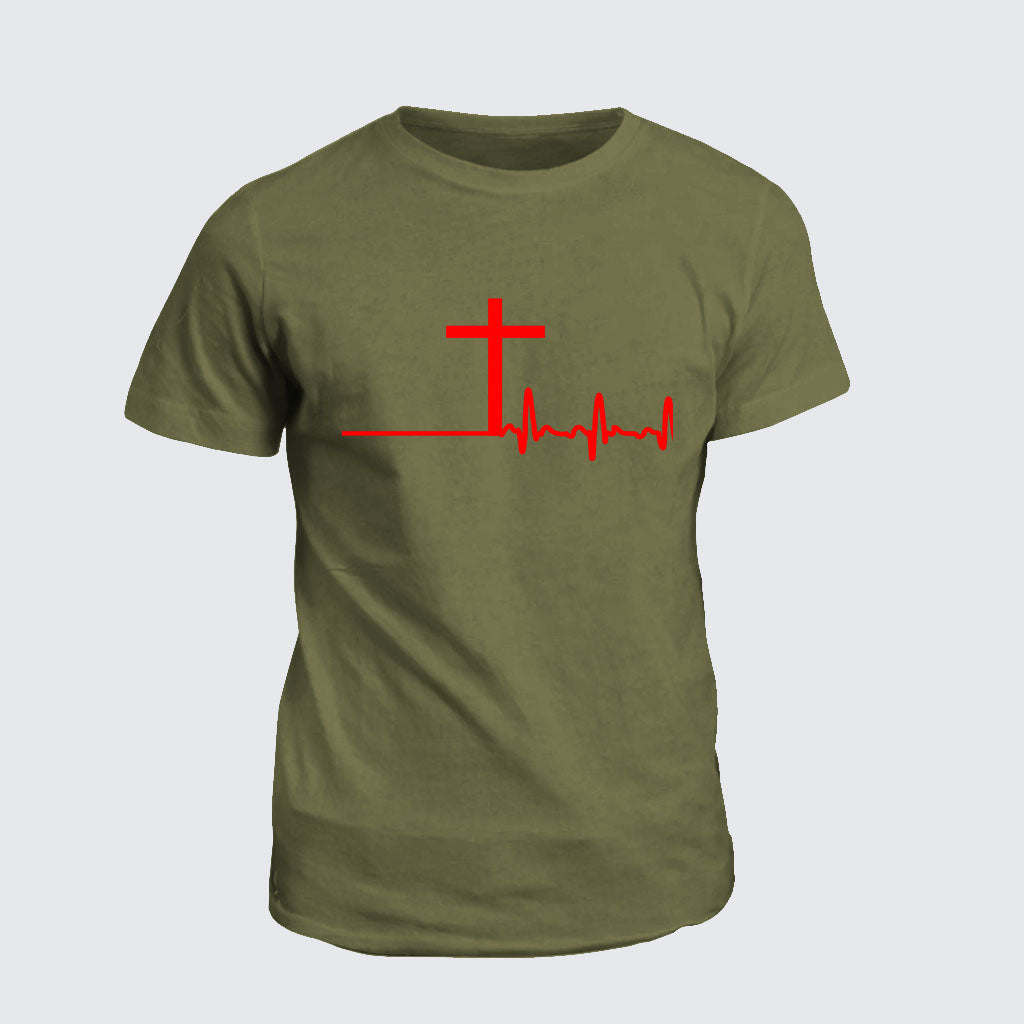 Classic Cotton Tee -  ECG Cross