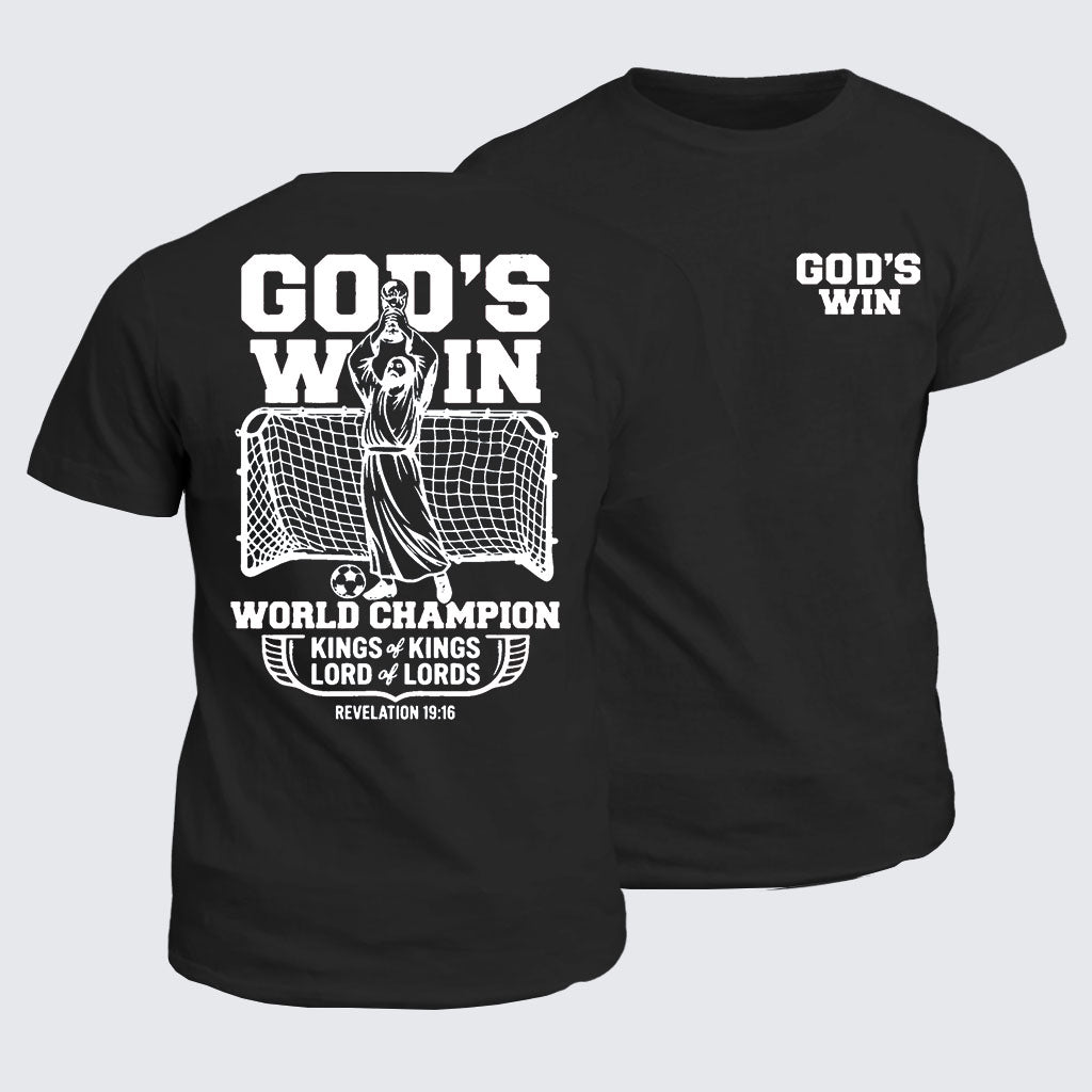 Classic Cotton Tee -  God's Win