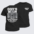 Classic Cotton Tee -  God's Win