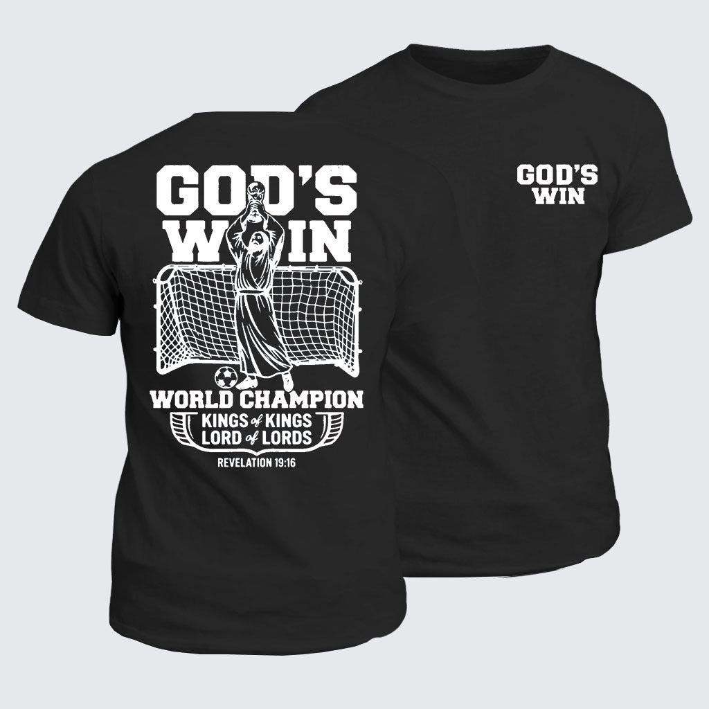 Classic Cotton Tee -  God's Win