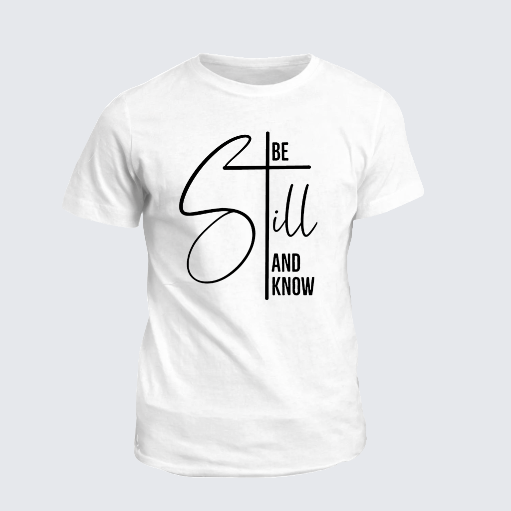 Classic Cotton Tee - Be Still